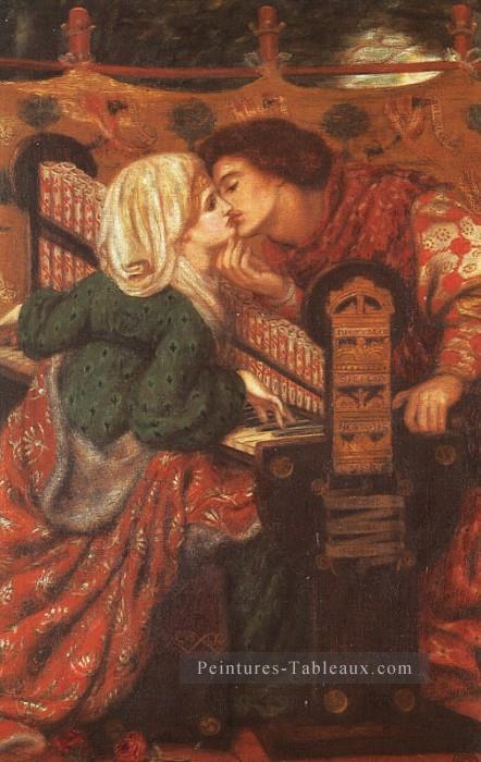 Roi Renes Lune de miel préraphaélite Confrérie Dante Gabriel Rossetti Peintures à l'huile